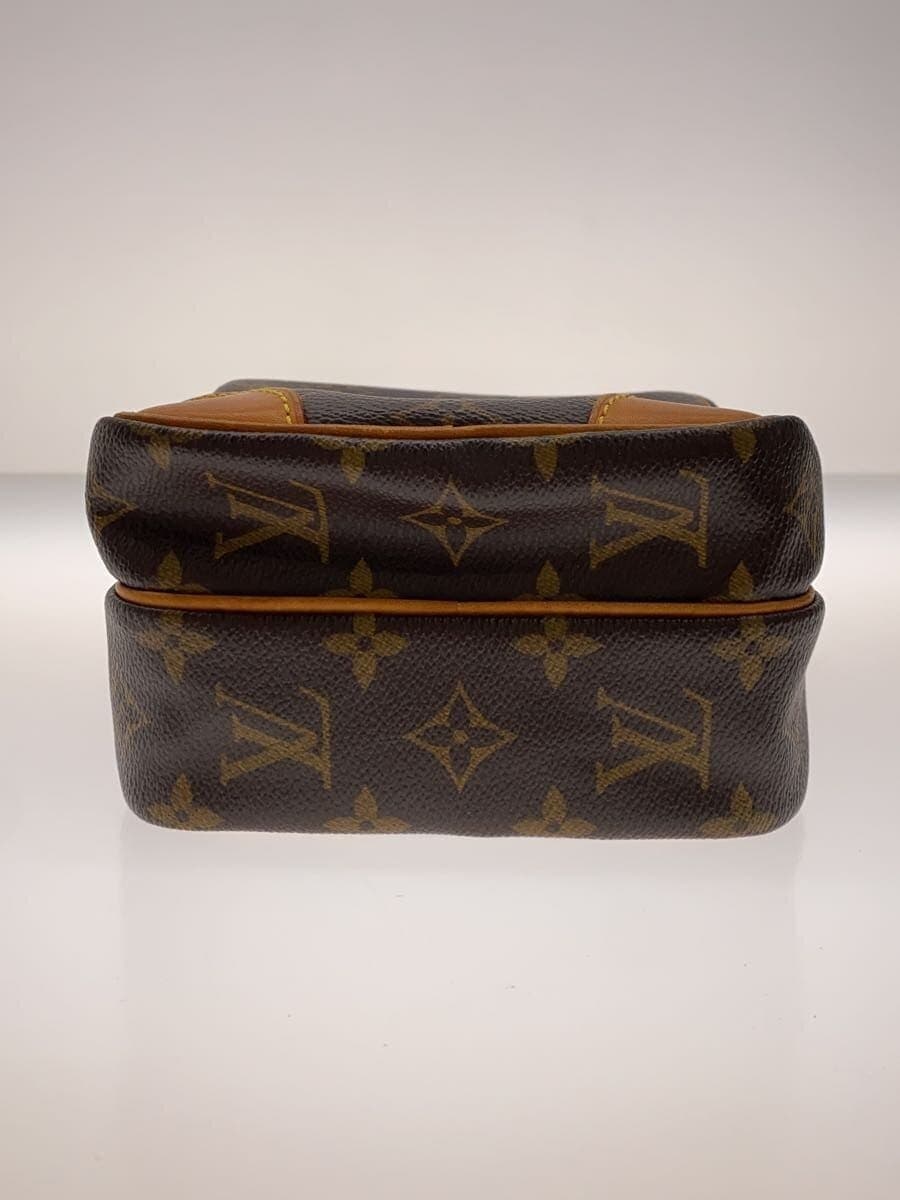 LOUIS VUITTON shoulder bag leather BRW all-over pattern M45236 4