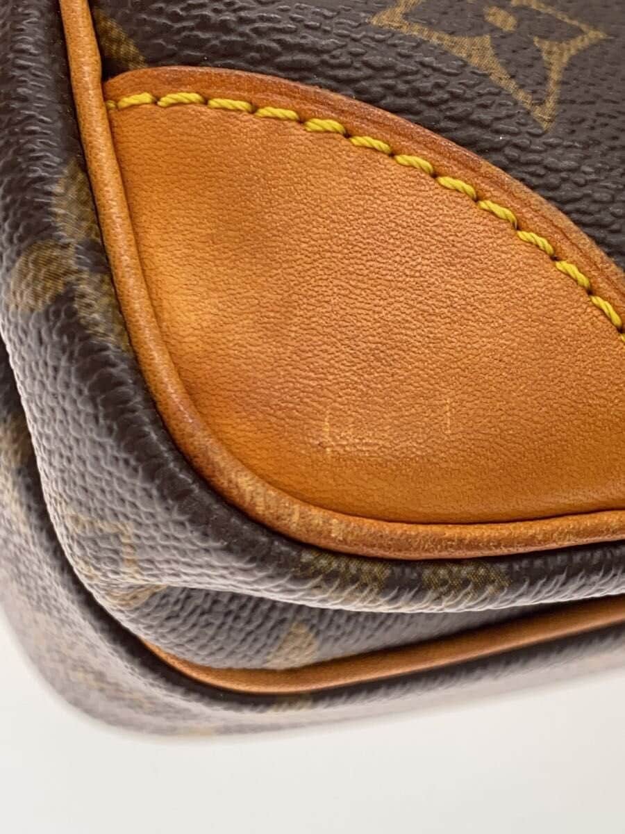 LOUIS VUITTON shoulder bag leather BRW all-over pattern M45236 8