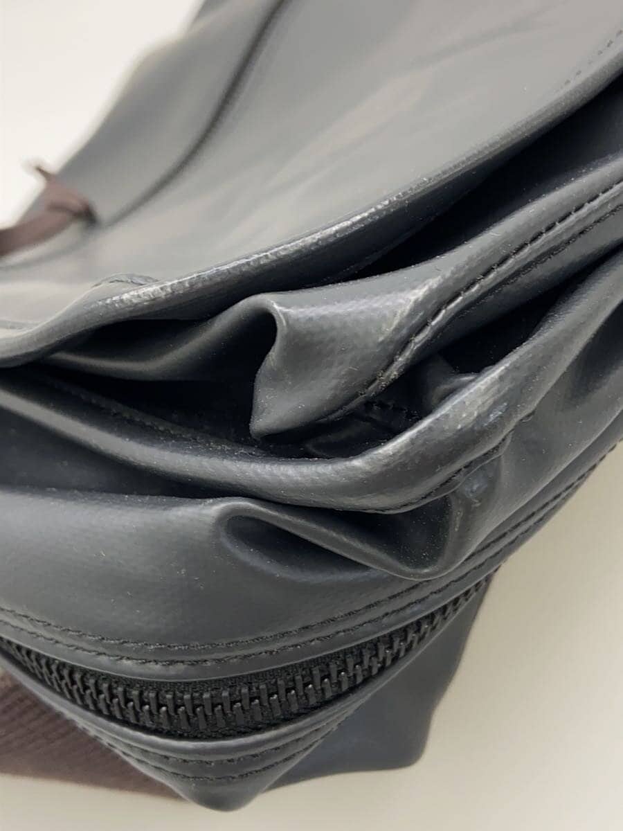 LUGGAGE LABEL Shoulder Bag -- NVY 7