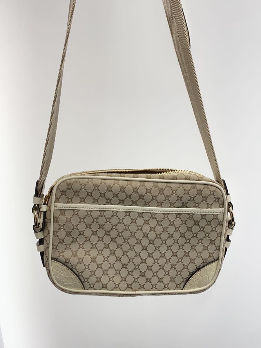 CELINE Macadam Shoulder Bag BEG 3