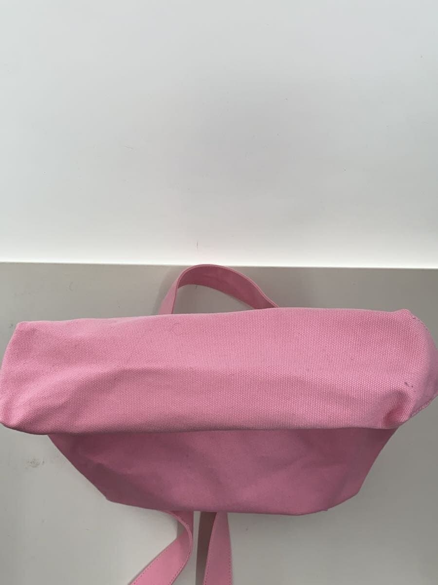 MAISON KITSUNE Shoulder Bag Canvas PNK 4