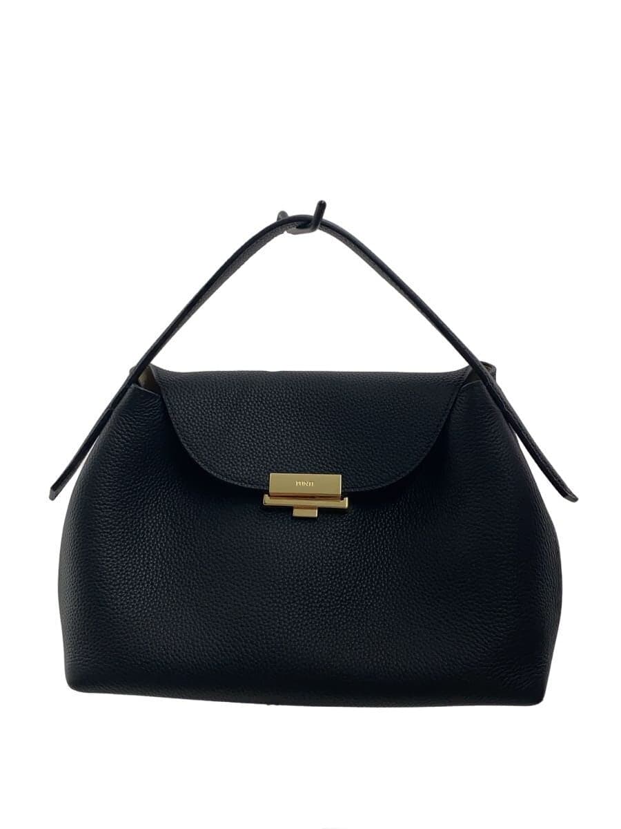 PUNTI.MAGNOLIA-HAND Handbag Leather BLK