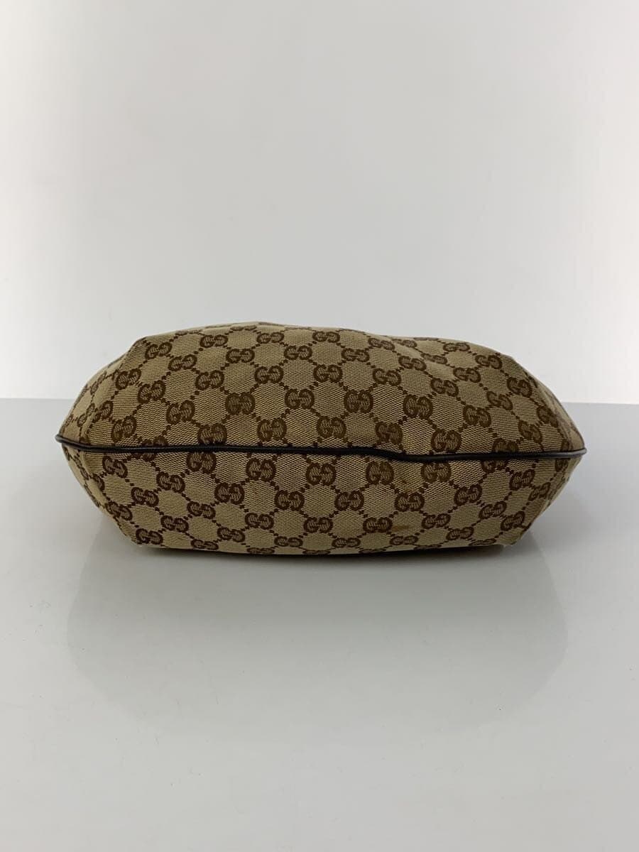 GUCCI Shoulder Bag_GG Canvas PVC BRW 4