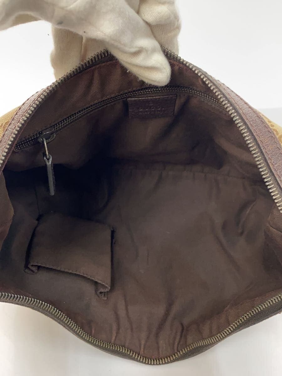 GUCCI Shoulder Bag_GG Canvas PVC BRW 6