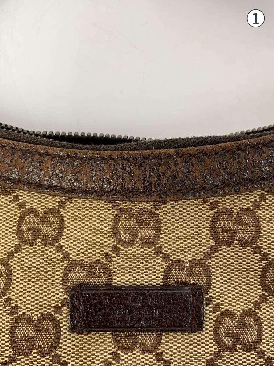 GUCCI Shoulder Bag_GG Canvas PVC BRW 7
