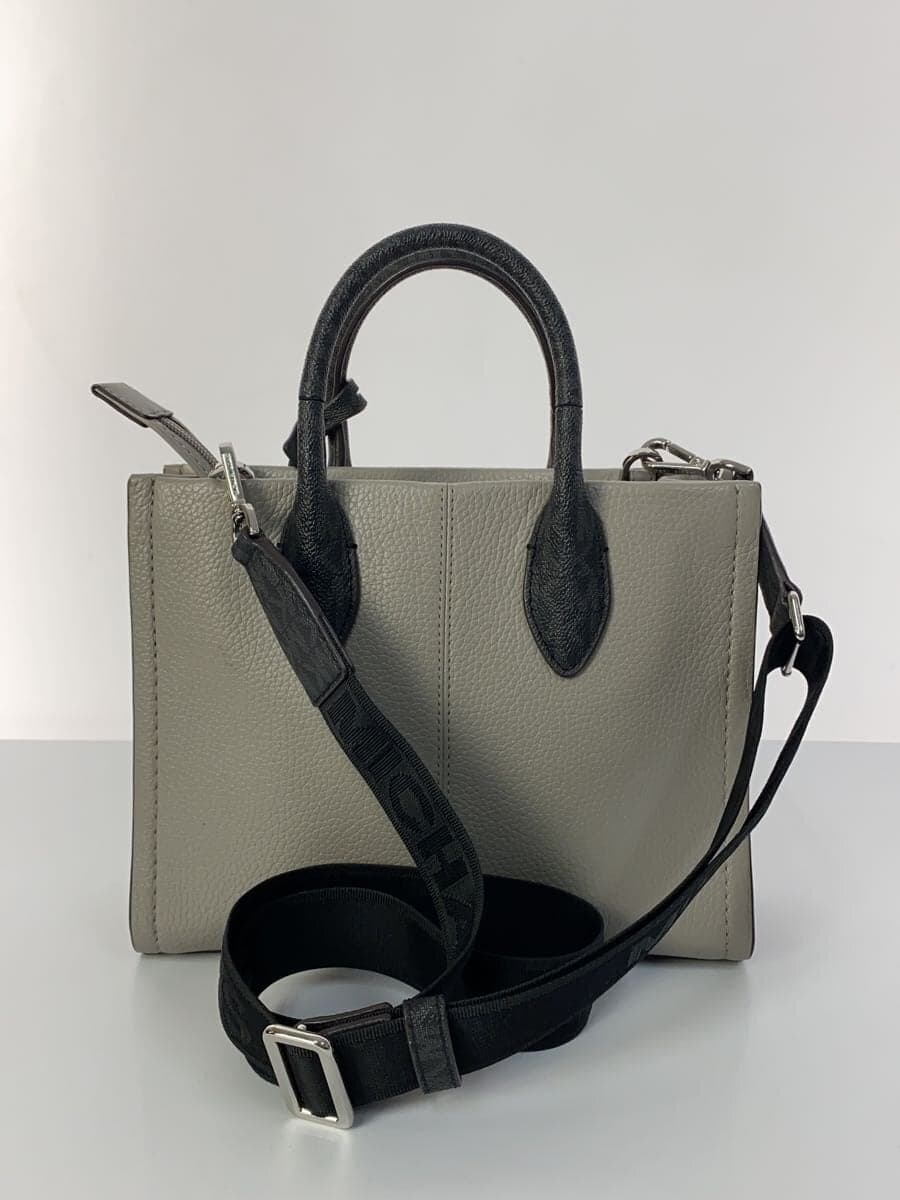 MICHAEL KORS Shoulder Bag Leather GRY Plain 35R4S7ZC5L 3