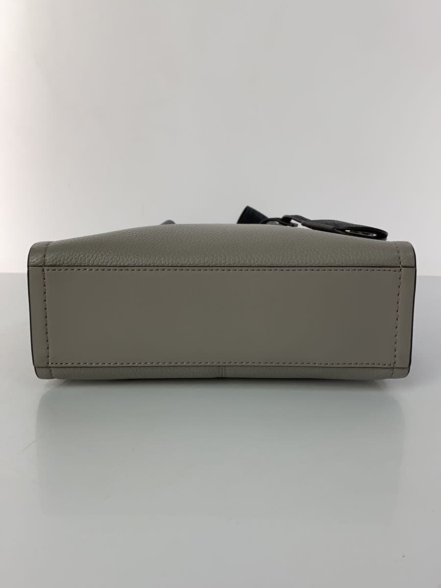 MICHAEL KORS Shoulder Bag Leather GRY Plain 35R4S7ZC5L 4