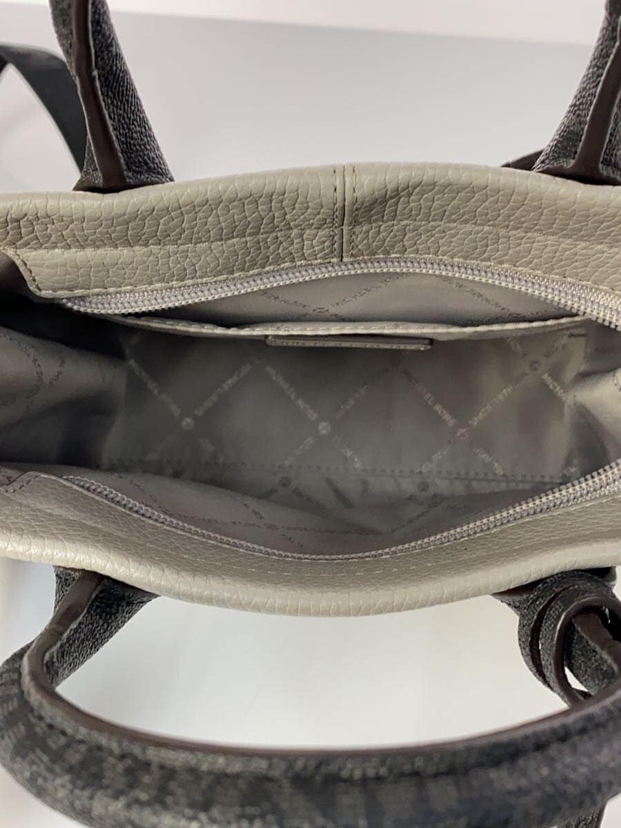 MICHAEL KORS Shoulder Bag Leather GRY Plain 35R4S7ZC5L 6