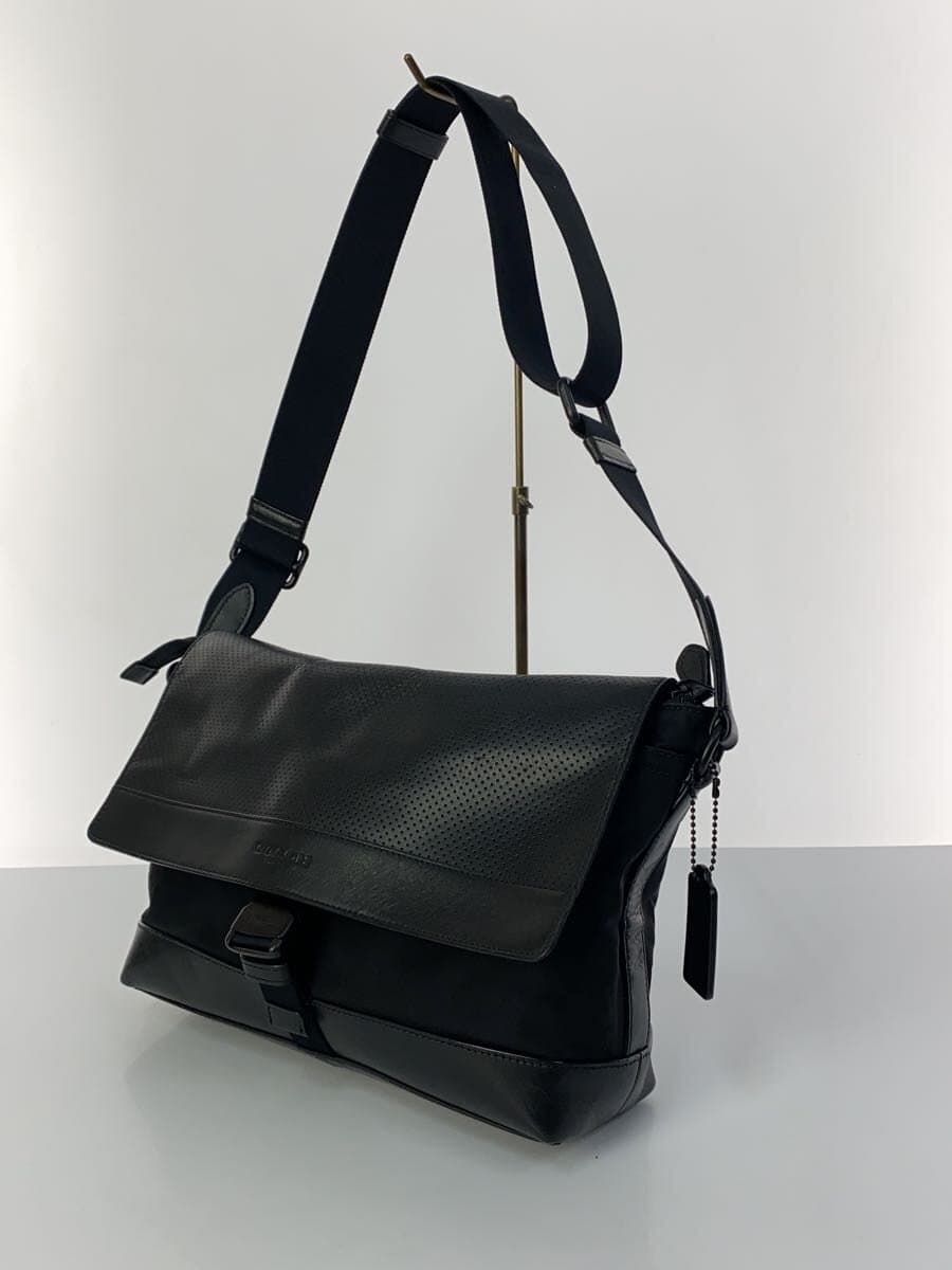 COACH Shoulder Bag Nylon BLK Solid F71968 2