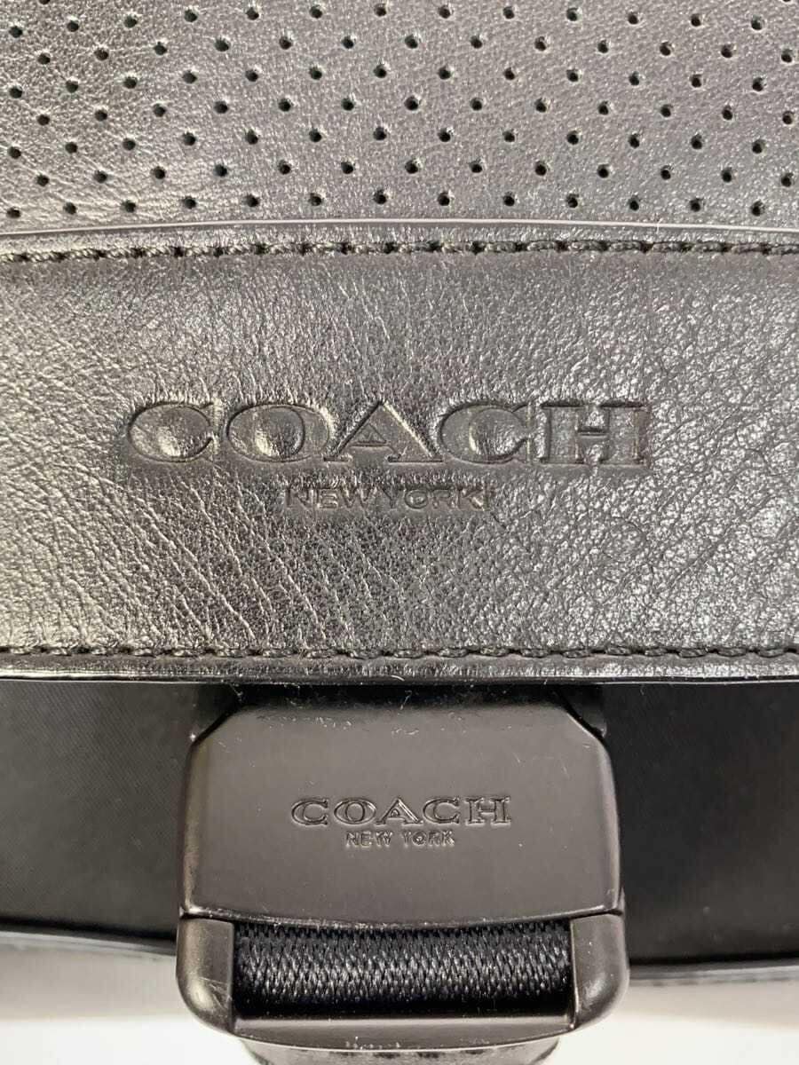 COACH Shoulder Bag Nylon BLK Solid F71968 5