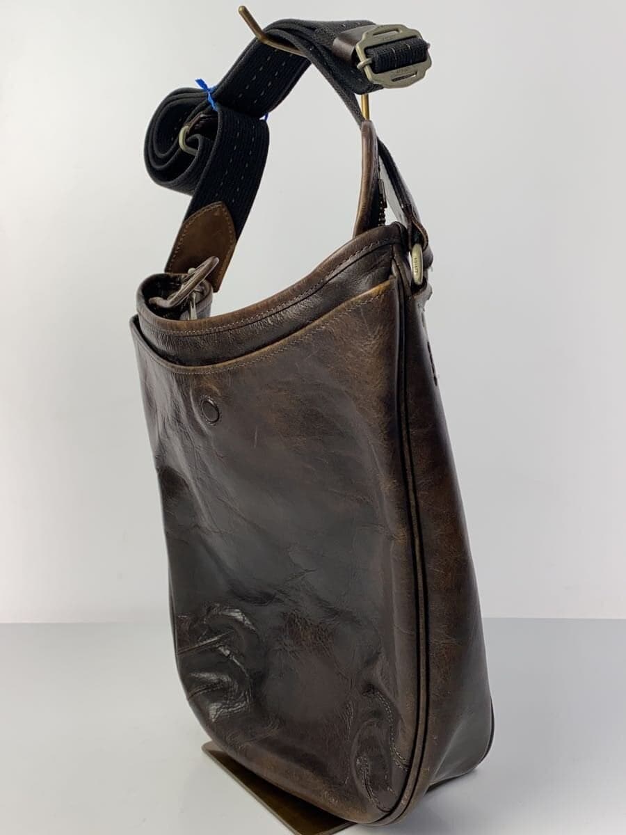 aniary shoulder bag leather BRW plain 2