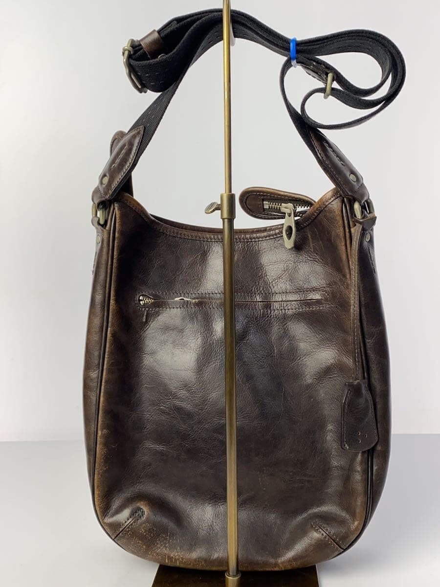 aniary shoulder bag leather BRW plain 3