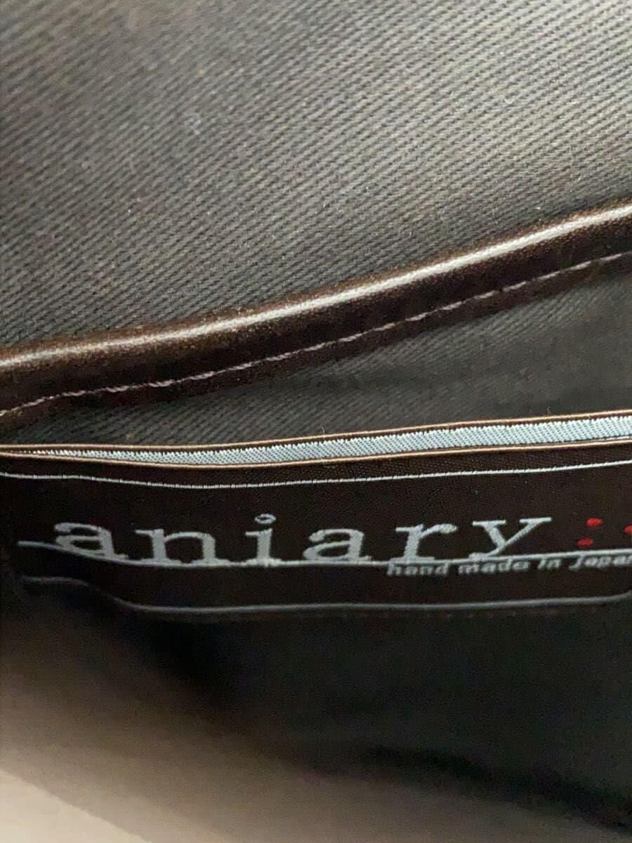 aniary shoulder bag leather BRW plain 5
