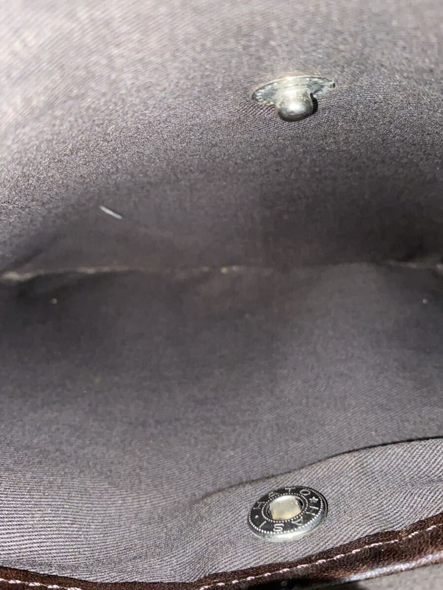 aniary shoulder bag leather BRW plain 7