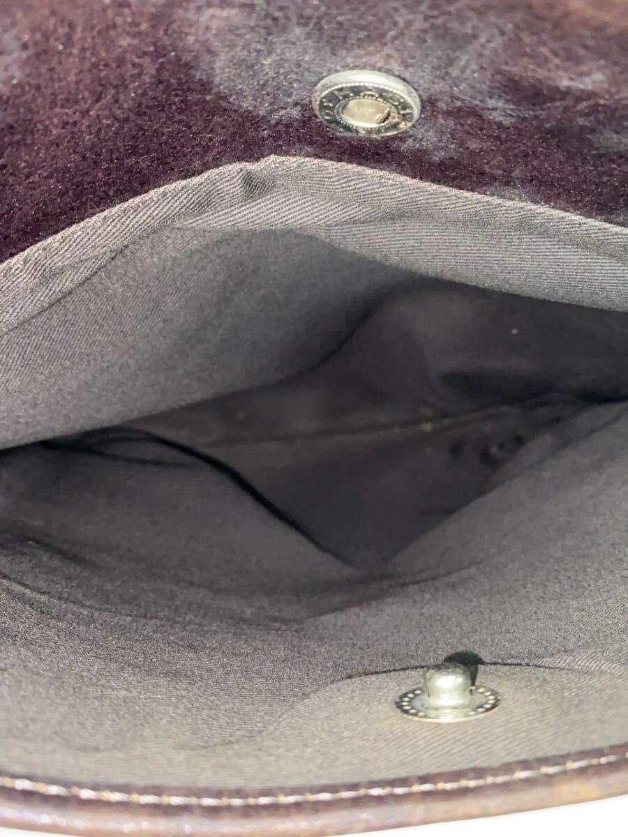 aniary shoulder bag leather BRW plain 8