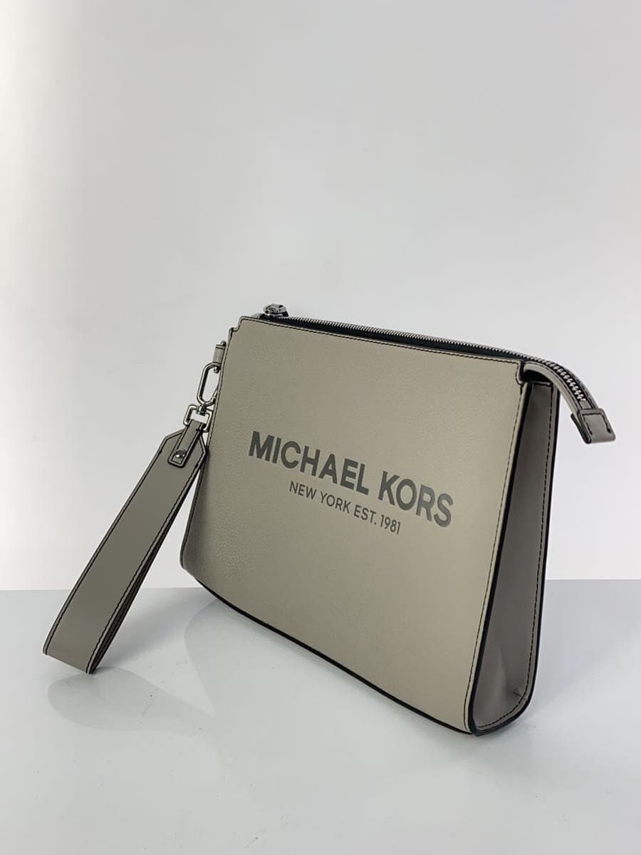 MICHAEL KORS second bag leather GRY 37S4LCOU9L 2