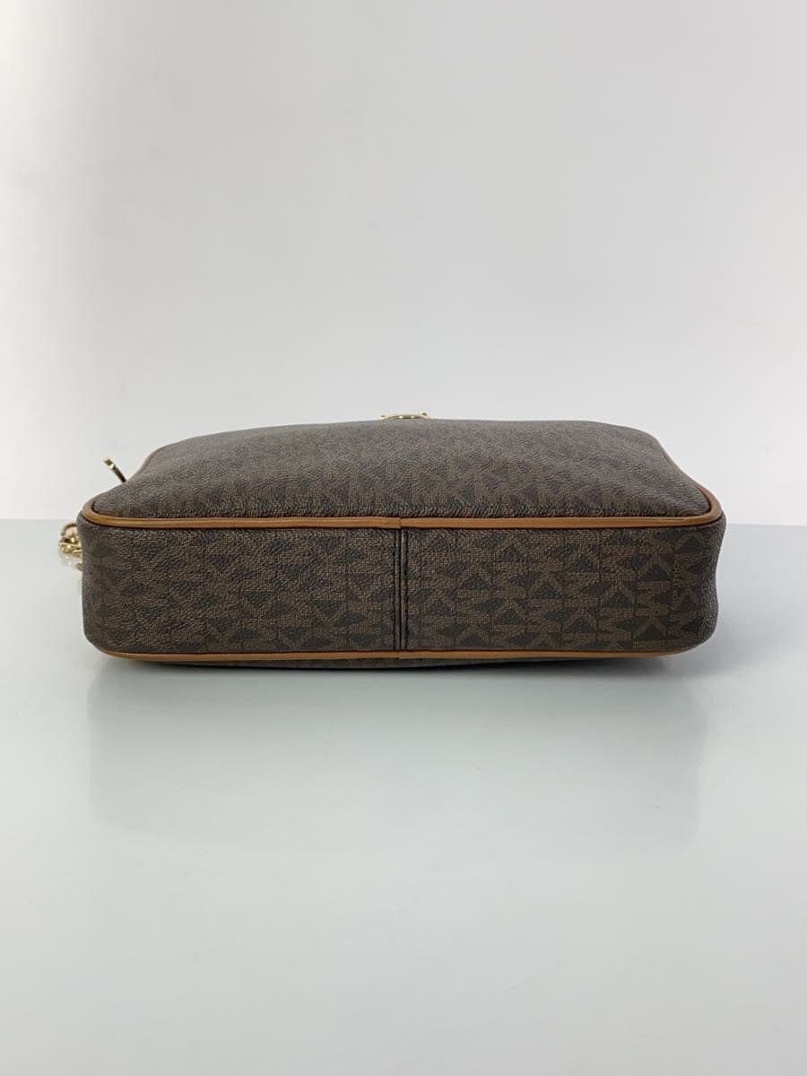 MICHAEL KORS Shoulder Bag Leather BRW All-over Pattern 35H8GFTC7B 4