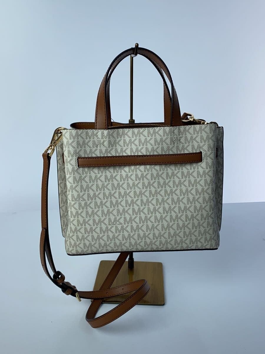 MICHAEL KORS Shoulder Bag Leather Multicolor Allover Pattern OA-2302 3