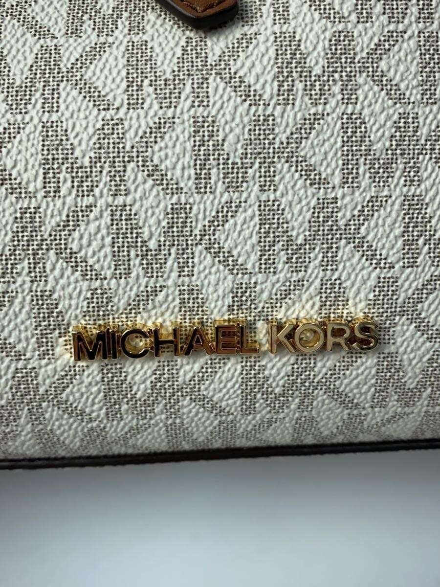 MICHAEL KORS Shoulder Bag Leather Multicolor Allover Pattern OA-2302 5