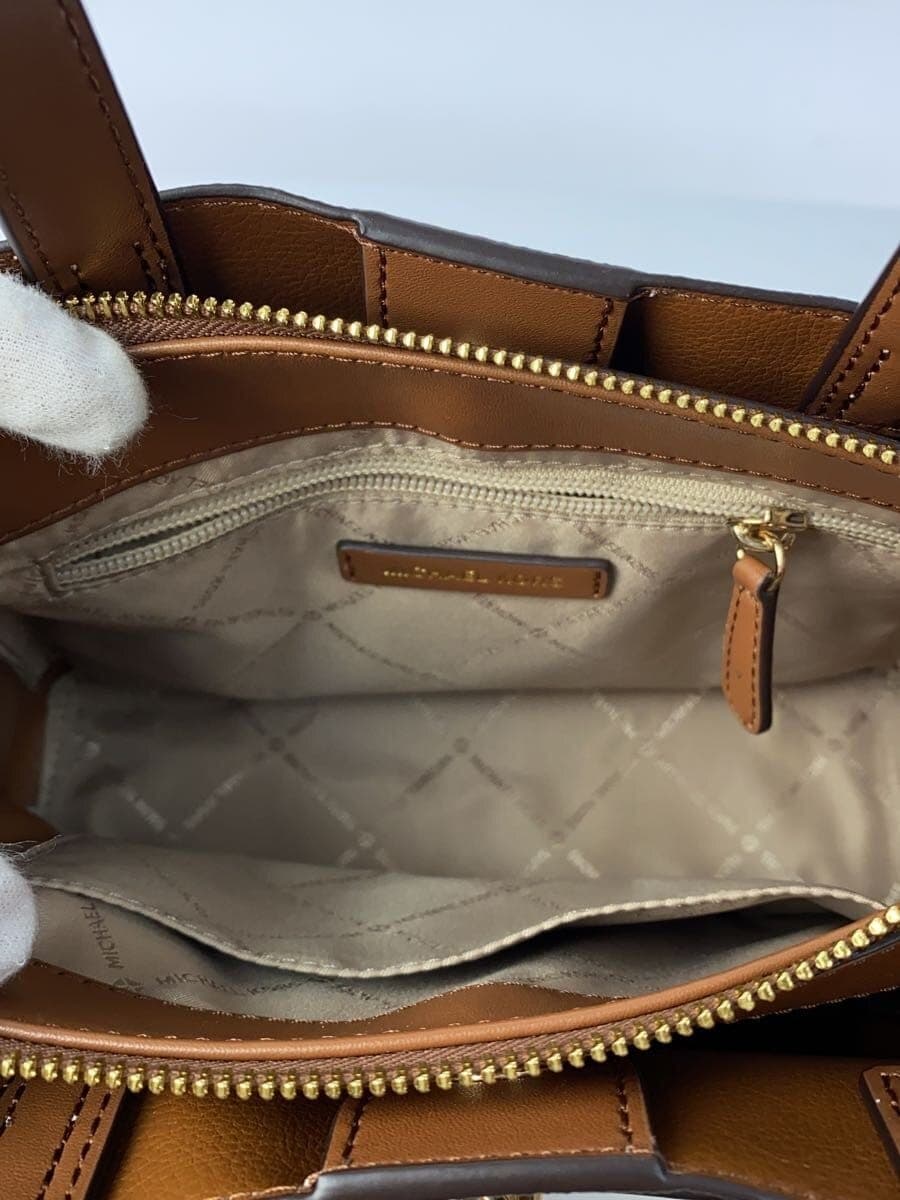 MICHAEL KORS Shoulder Bag Leather Multicolor Allover Pattern OA-2302 6