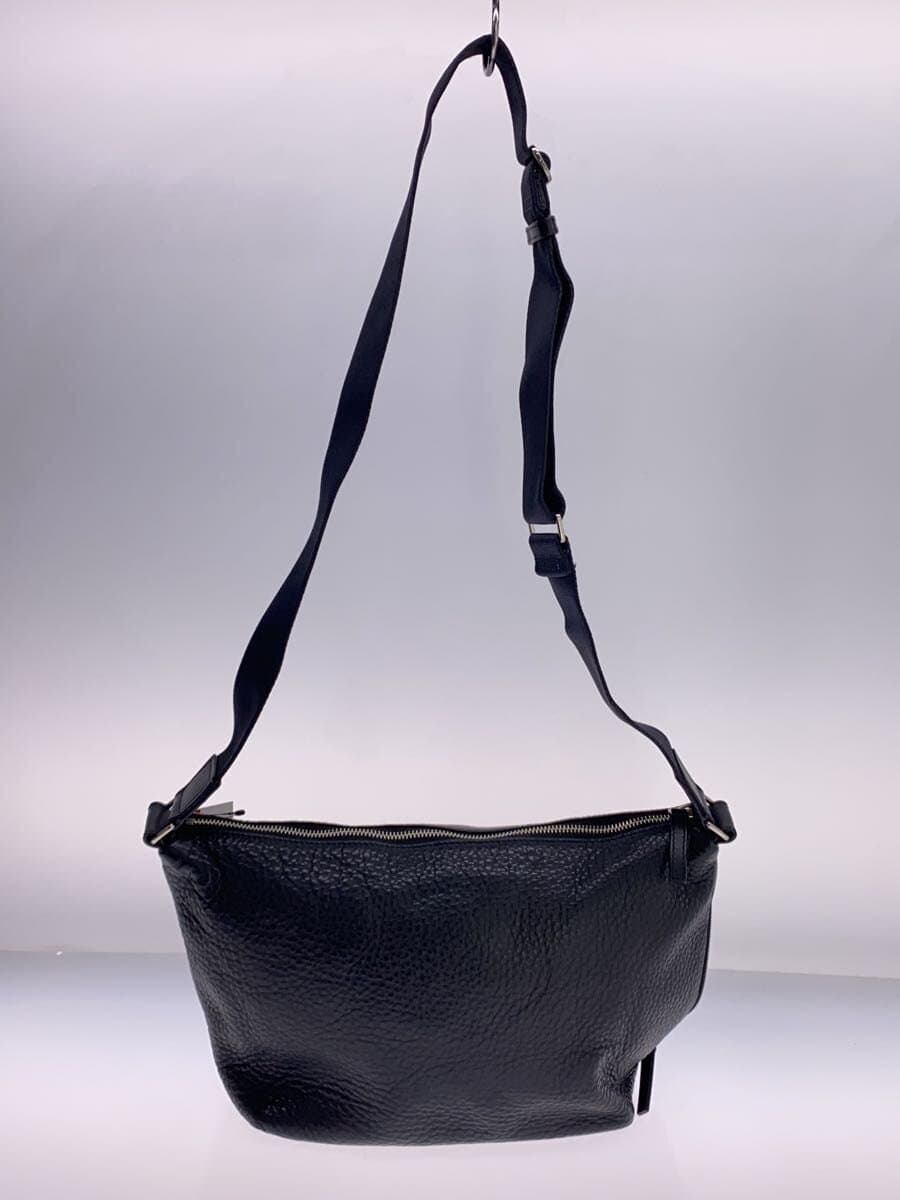 TRION Shoulder Bag Leather BLK 3