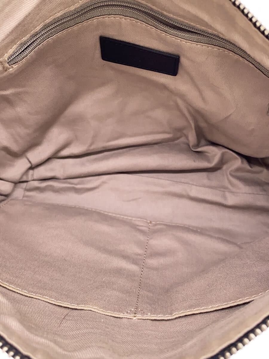 TRION Shoulder Bag Leather BLK 6