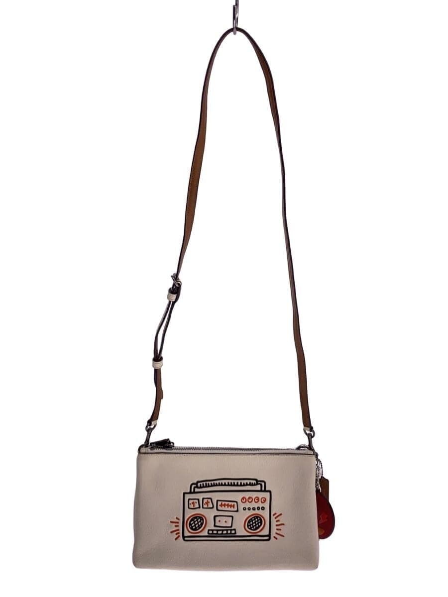 COACH x Keith Haring Bag Leather WHT Solid