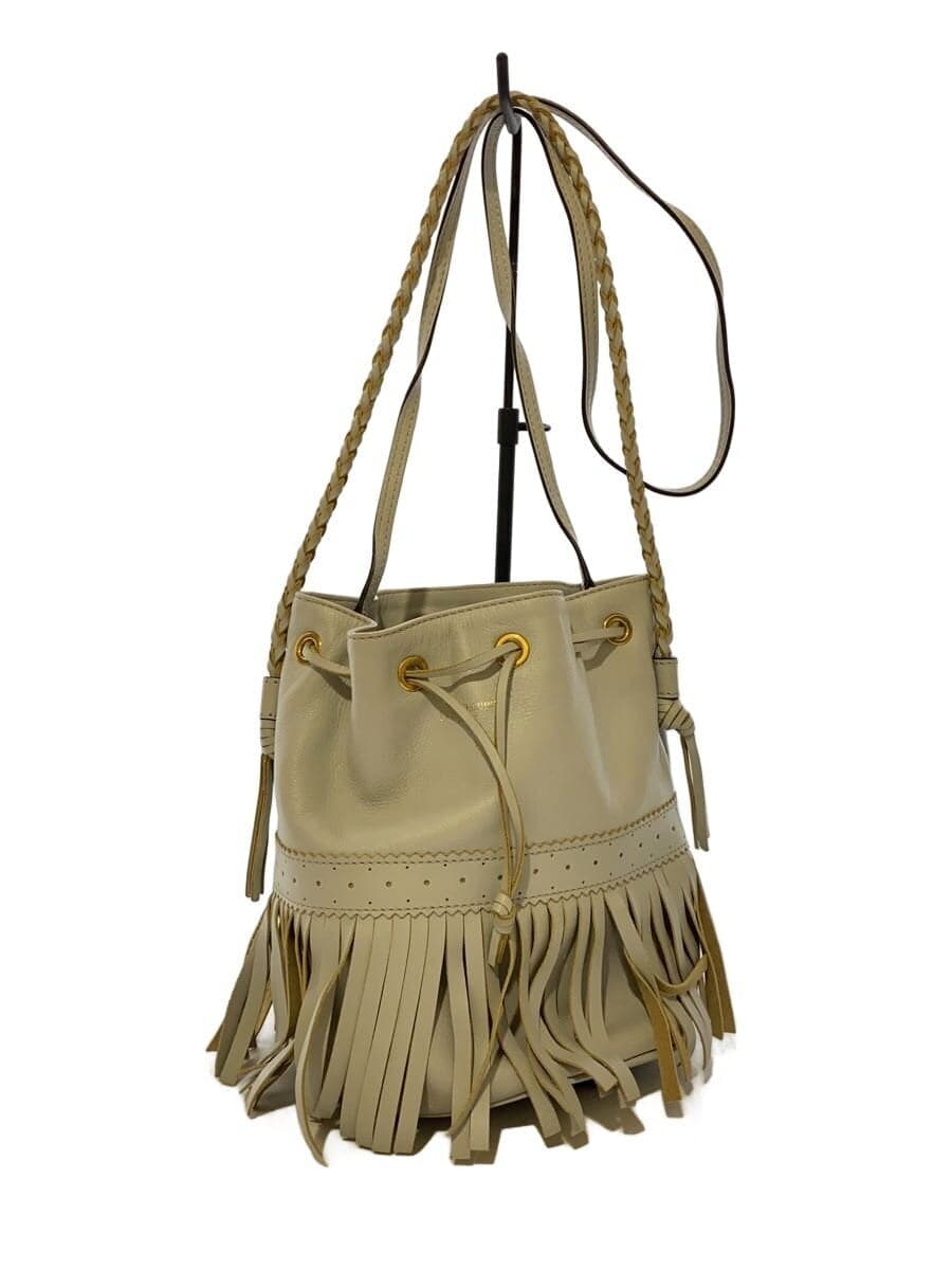 J&M DAVIDSON Bag Leather BLU Solid