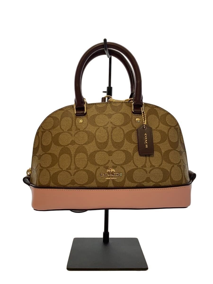 COACH Handbag PVC CRM All Over Pattern F57493