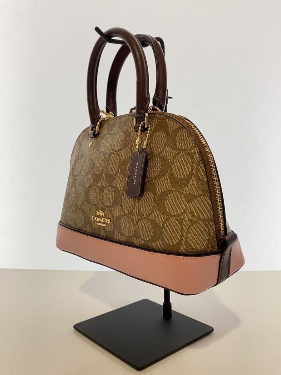 COACH Handbag PVC CRM All Over Pattern F57493 2