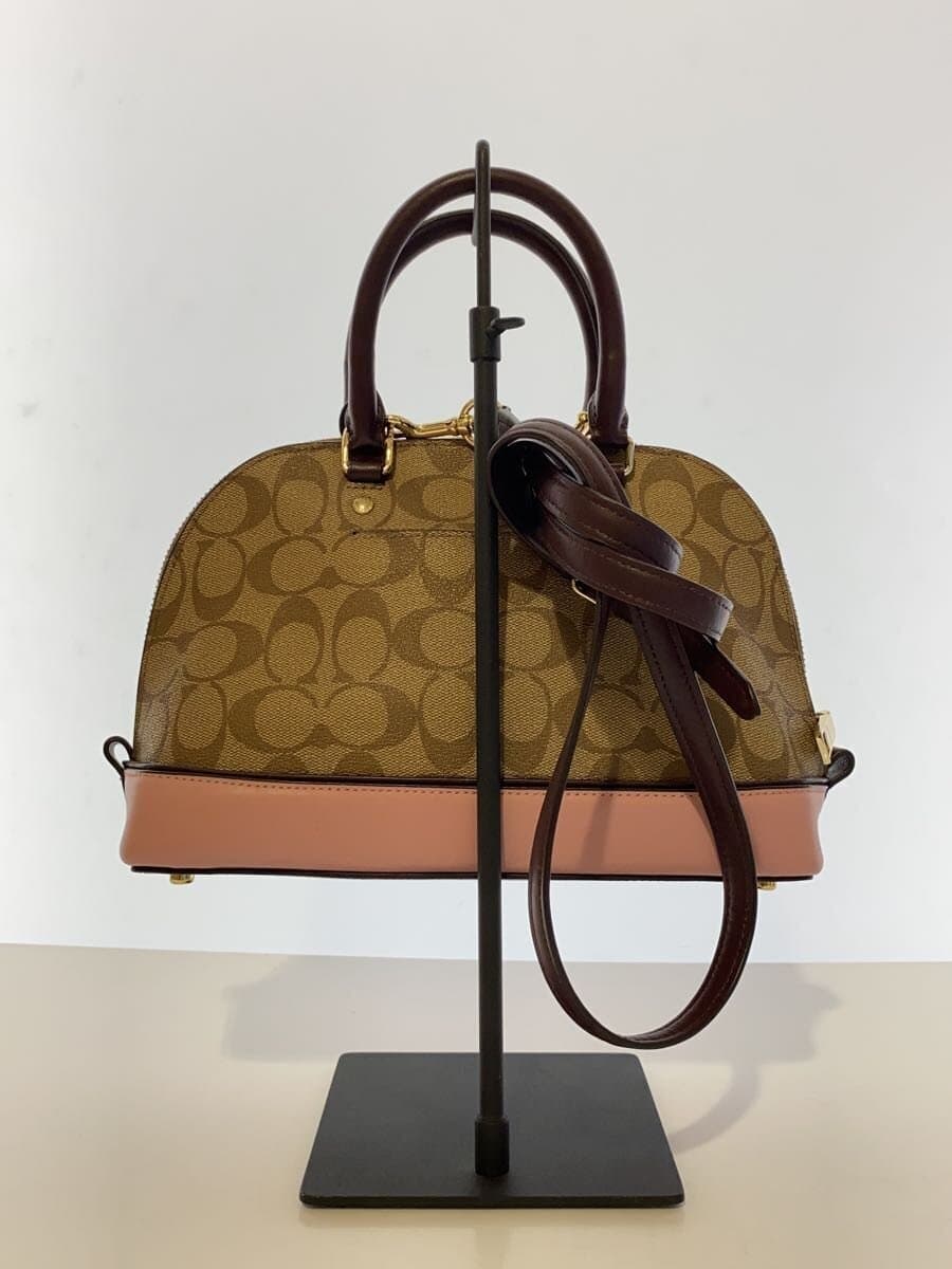 COACH Handbag PVC CRM All Over Pattern F57493 3