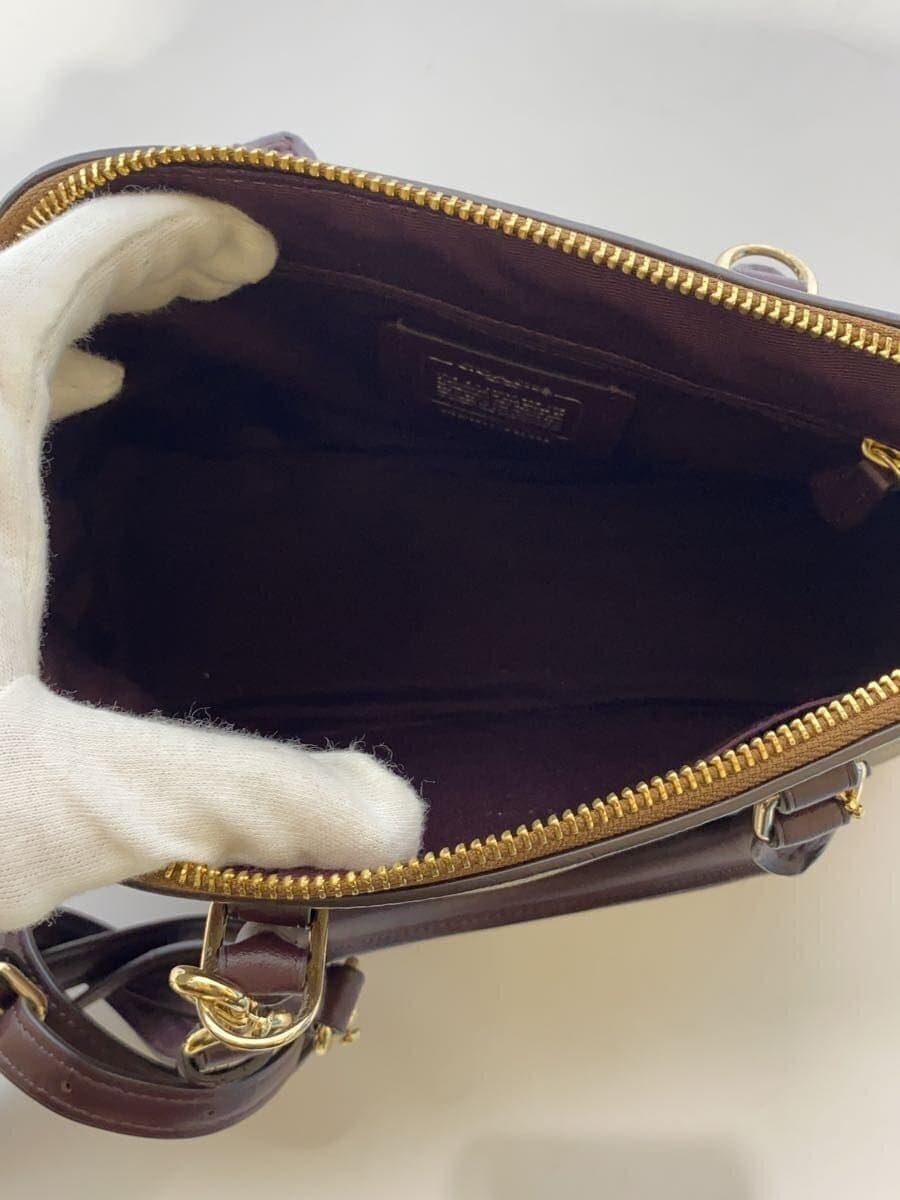 COACH Handbag PVC CRM All Over Pattern F57493 6