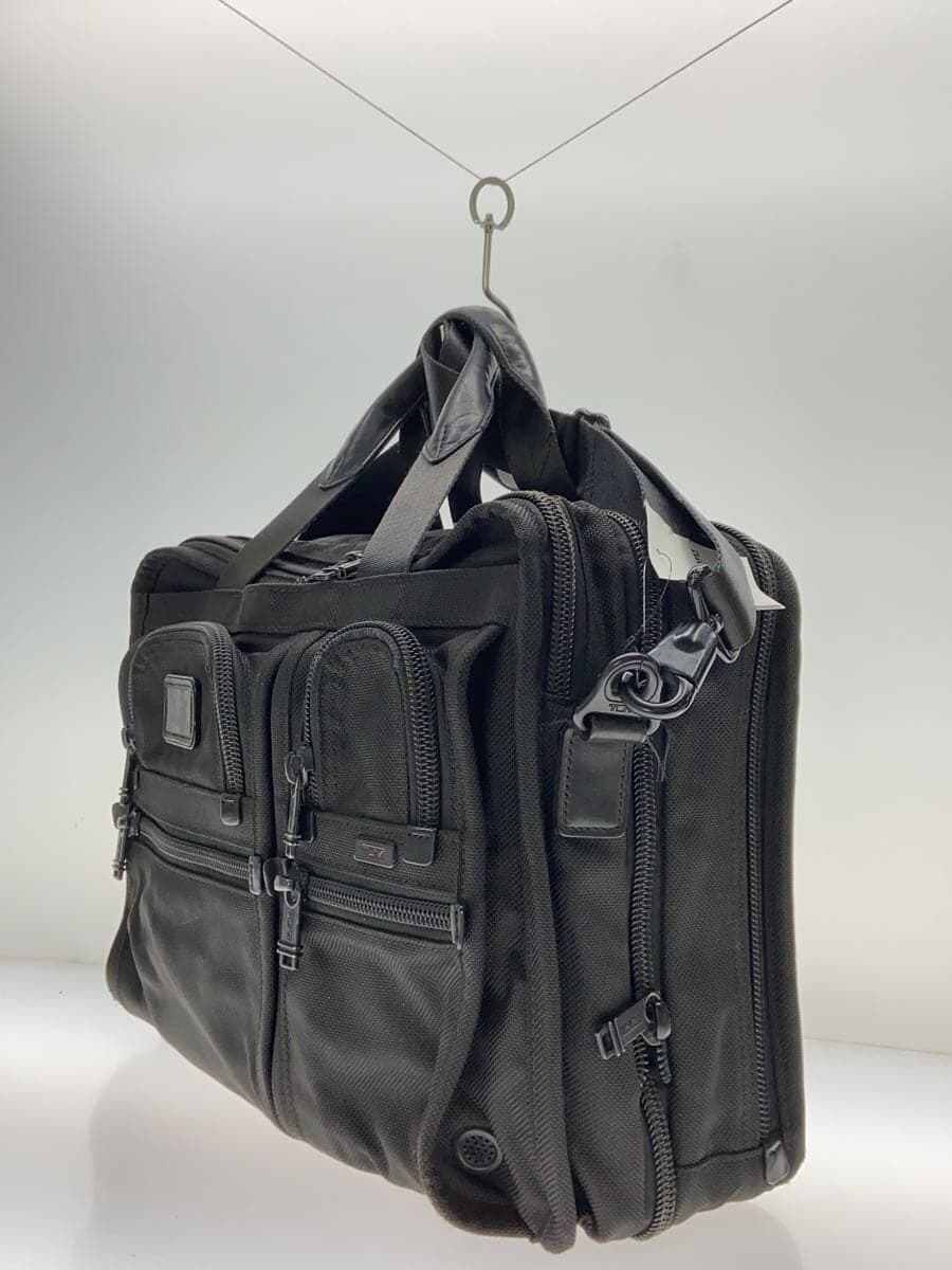 TUMI shoulder bag -- BLK plain 2