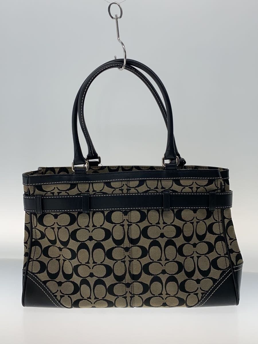 COACH Bag BLK All Over Pattern J05J-8K07 3