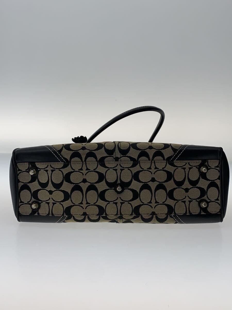 COACH Bag BLK All Over Pattern J05J-8K07 4