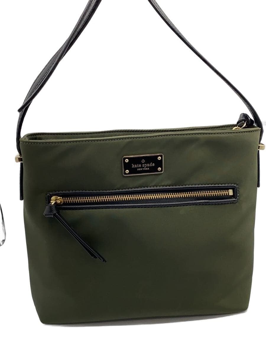 kate spade new york Shoulder Bag Nylon KHK