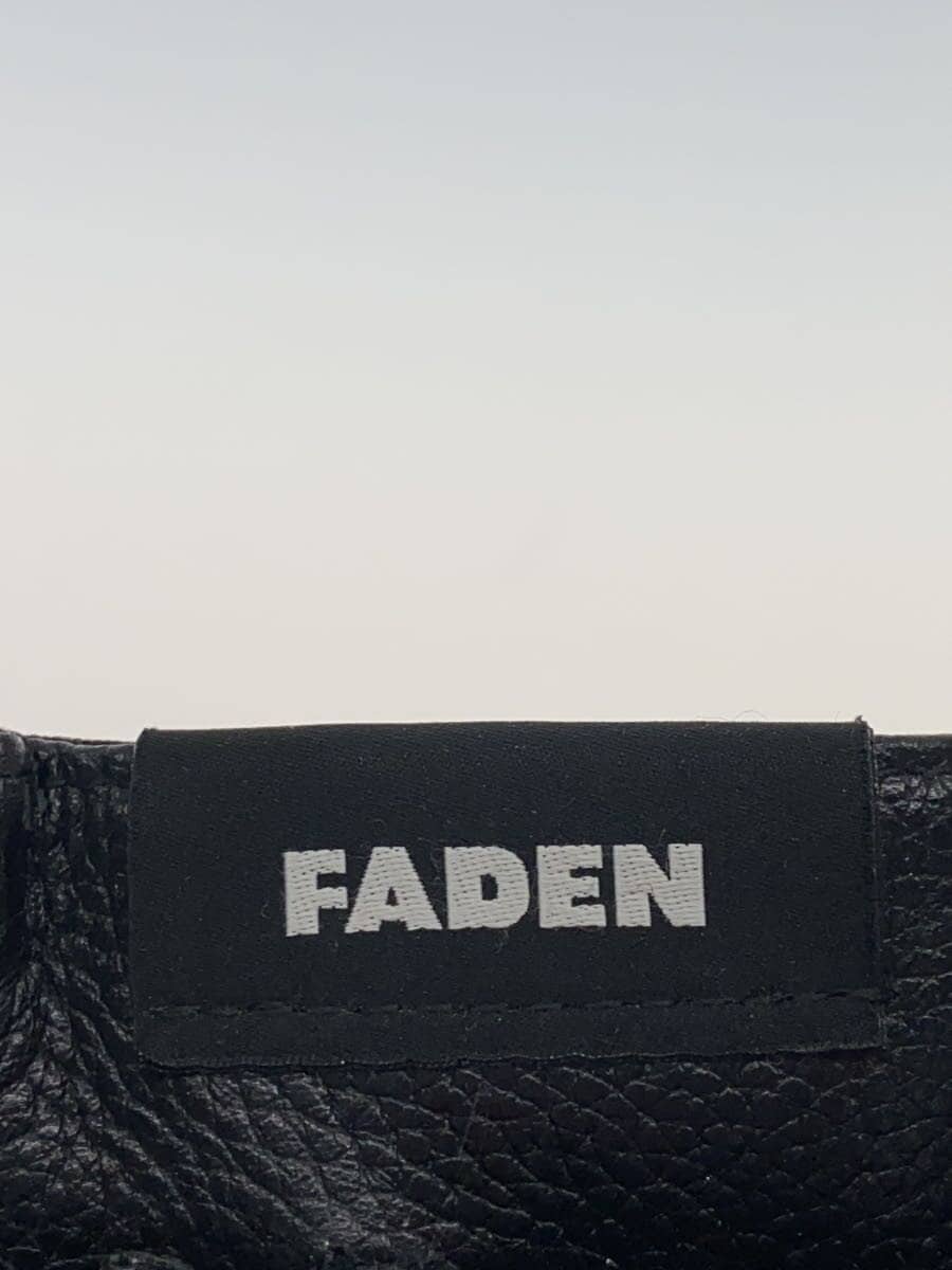 FADEN TOKYO shoulder bag leather BLK 5