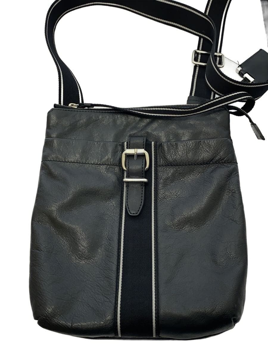 BOSS Shoulder Bag Leather BLK