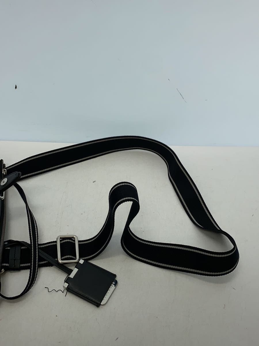 BOSS Shoulder Bag Leather BLK 3