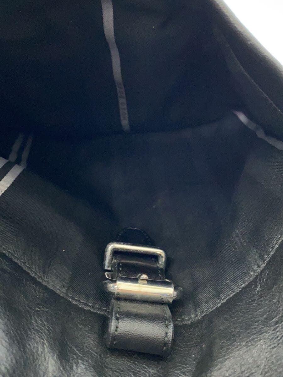 BOSS Shoulder Bag Leather BLK 5