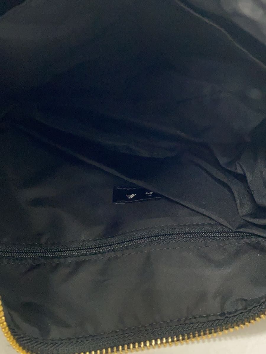 agnes b VOYAGE Shoulder Bag Nylon BLK WAS34-02 4