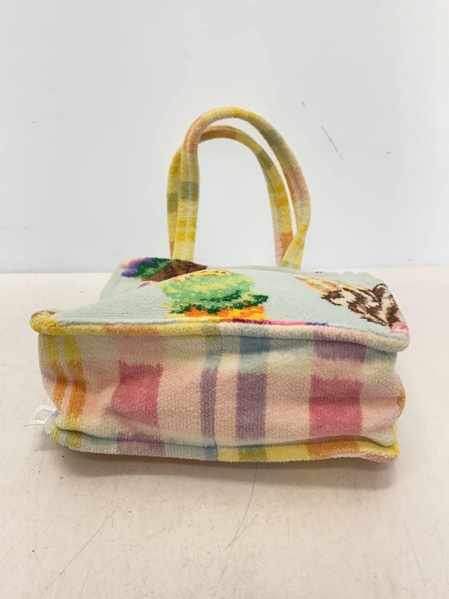 FEILER Tote Bag Pile Multicolor All Over Pattern 4