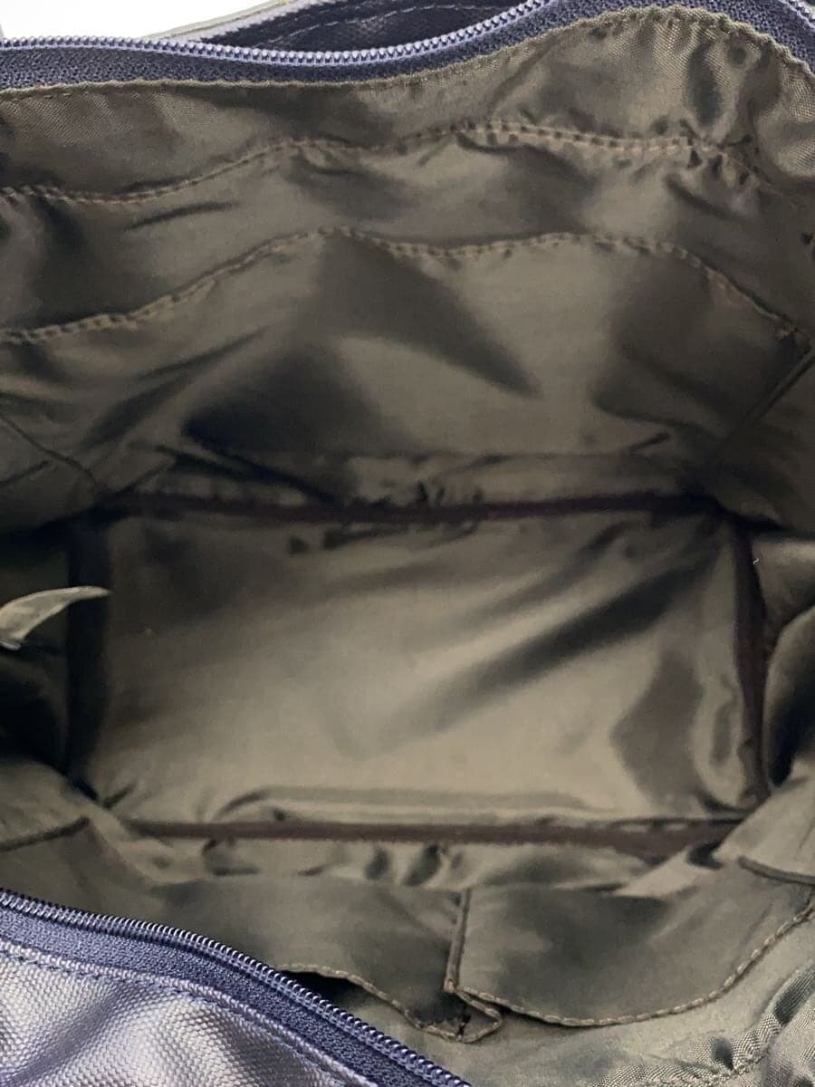 Mustache HIGE BAG Tote Bag Leather BLK Solid 6