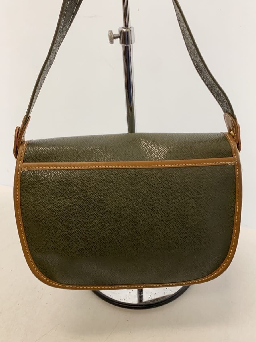 LANCEL Shoulder Bag Leather GRN 3