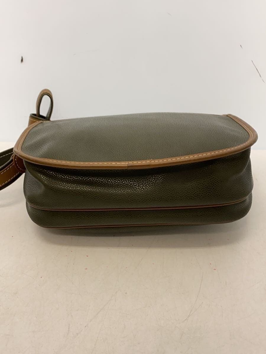 LANCEL Shoulder Bag Leather GRN 4