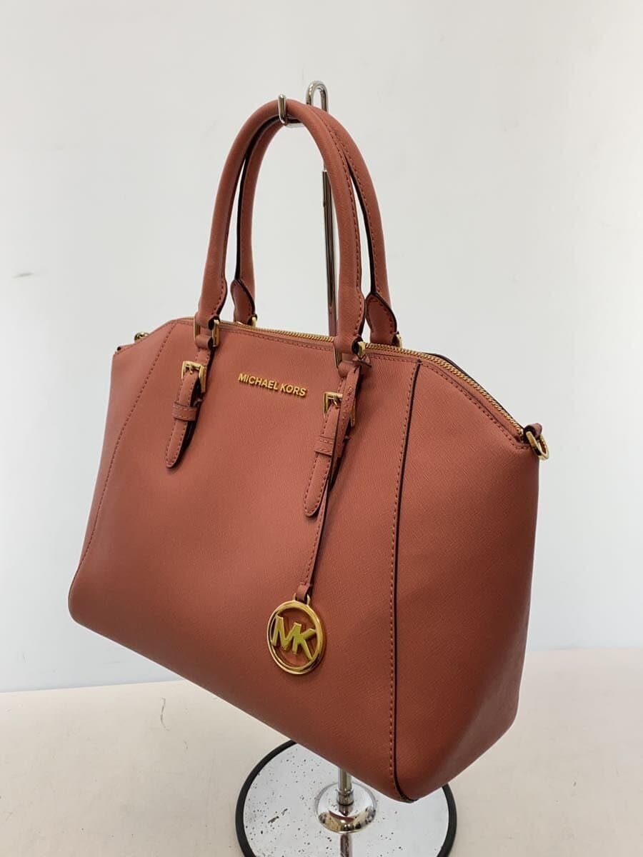 MICHAEL KORS Handbag Leather PNK 35H5GC6S3L 2