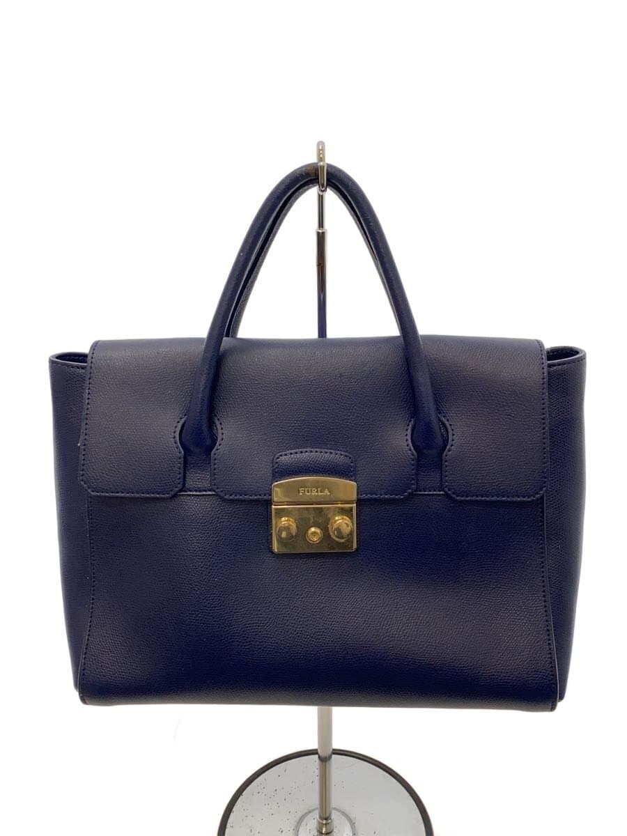 FURLA Tote Bag Leather BLU