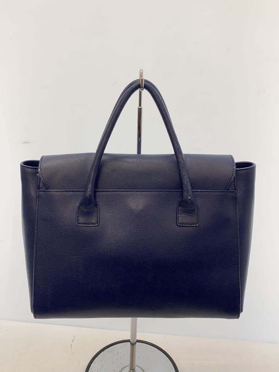 FURLA Tote Bag Leather BLU 3