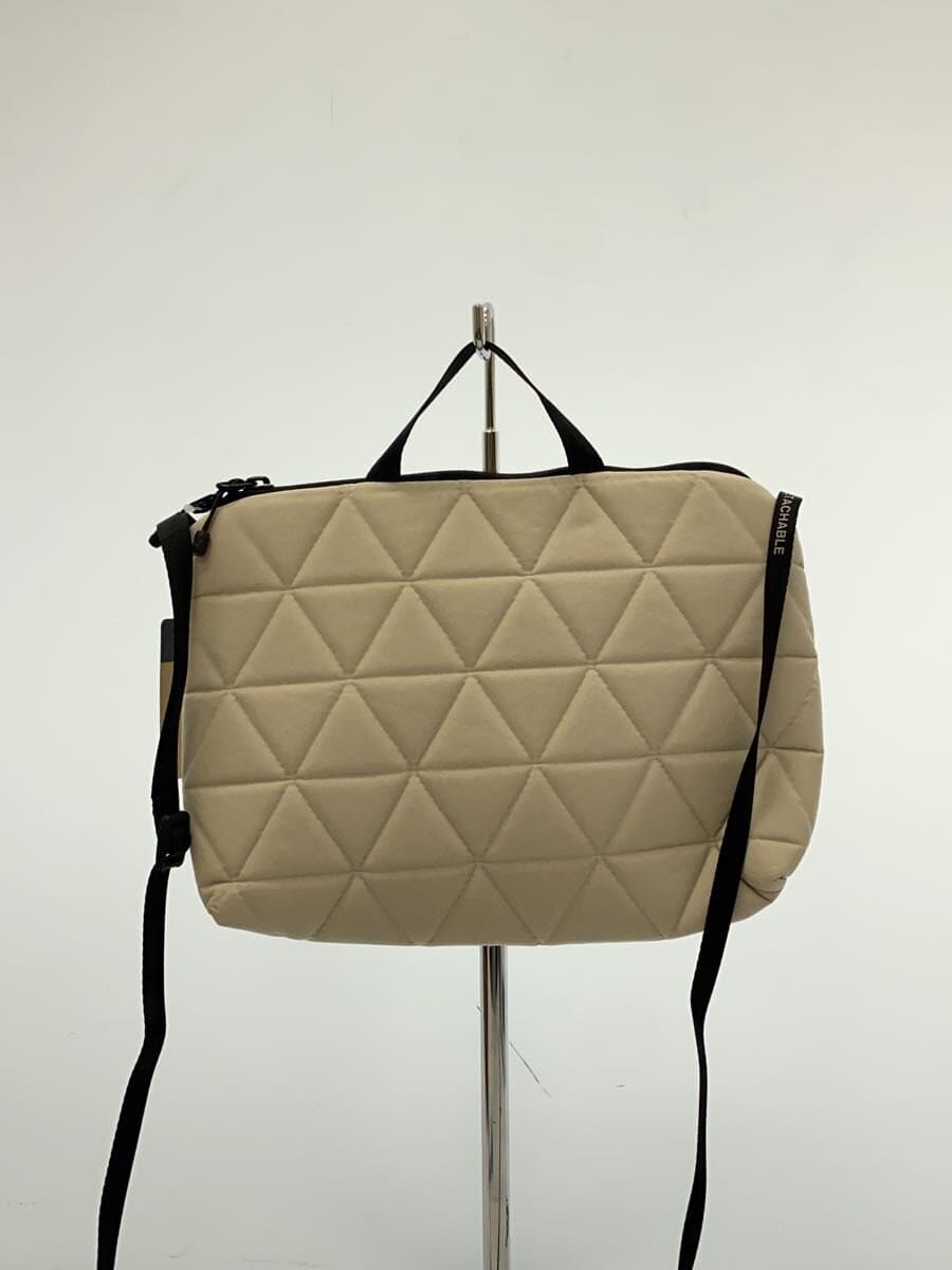 THE NORTH FACE Geoface Pouch Shoulder Bag Polyester WHT Solid NM32356 3