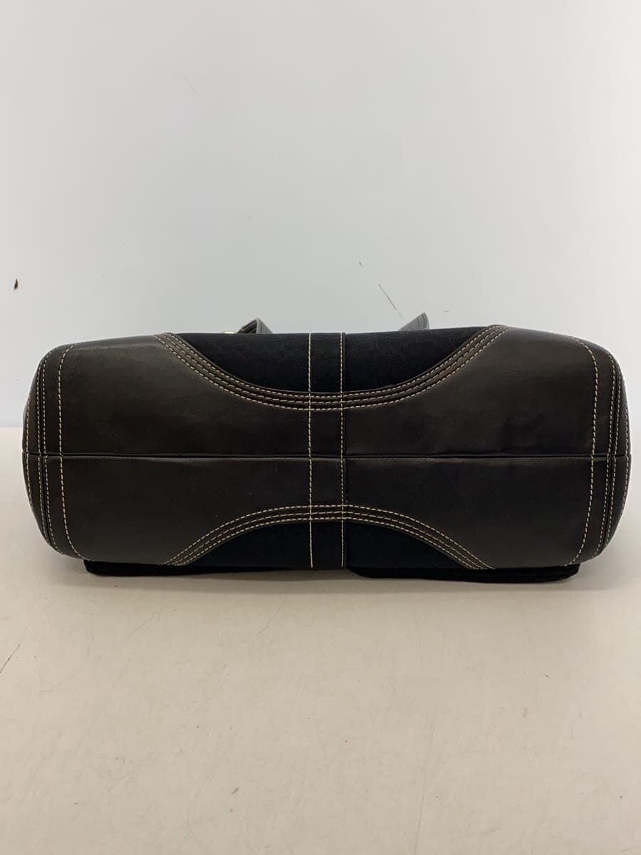 COACH Handbag_Signature Canvas BLK 4